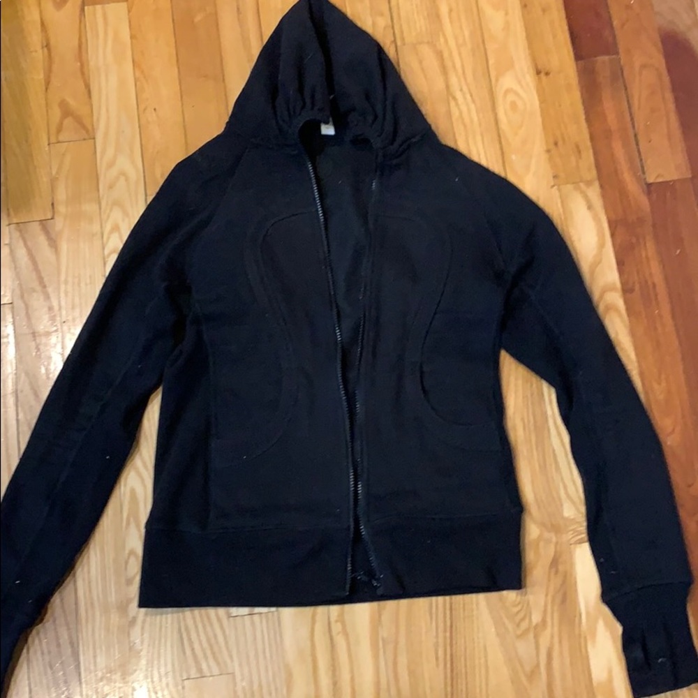 Lululemon thick zip up.